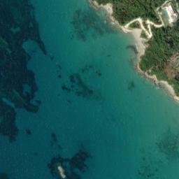 Satellite imagery of Vráchoi Prasoúdia, GR