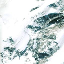 Satellite imagery of Pik Zarya-Vostoka, CN