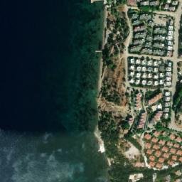 Satellite imagery of Kum Burnu, TR
