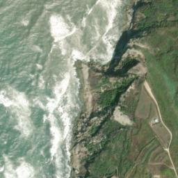 Satellite imagery of Quebrada da Menina, PT