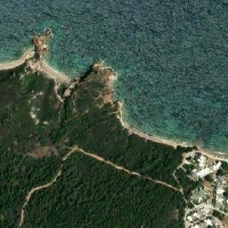 Satellite imagery of Cape Kara Tepe, TR
