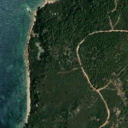 Satellite imagery of Cape Kara Tepe, TR