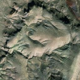 Satellite imagery of Rainbow Mountain, US