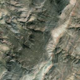 Satellite imagery of Rainbow Mountain, US