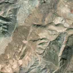 Satellite imagery of Rainbow Mountain, US