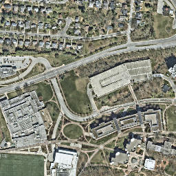 Satellite imagery of BALTIMORE COUNTY CORS ARP — NGS DJ8885 — Towson, US, US
