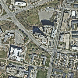 Satellite imagery of BALTIMORE COUNTY CORS ARP — NGS DJ8885 — Towson, US, US