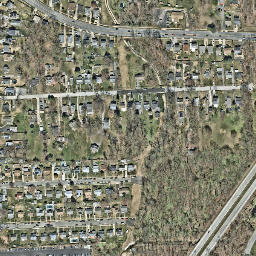 Satellite imagery of HILLENDALE — NGS JV5460 — Towson, US, US