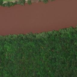 Satellite imagery of Dargan Bend, US