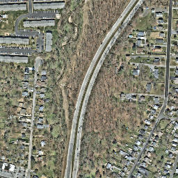 Satellite imagery of HILLENDALE — NGS JV5460 — Towson, US, US
