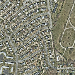 Satellite imagery of HILLENDALE — NGS JV5460 — Towson, US, US