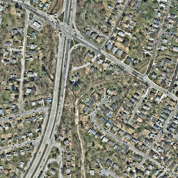Satellite imagery of HILLENDALE — NGS JV5460 — Towson, US, US