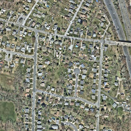 Satellite imagery of GIS 12 — NGS AC7695 — Towson, US, US