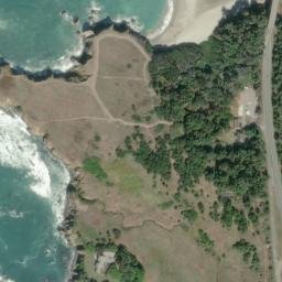 Satellite imagery of Caspar Point, US
