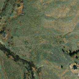 Satellite imagery of X 53 — NGS KK0244 — Elbert County, US, US