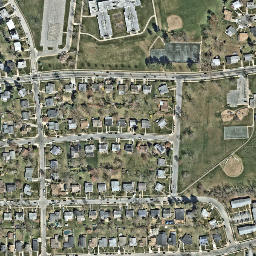 Satellite imagery of CURTIS WRIGHT AIRPORT — NGS JV1192 — Towson, US, US