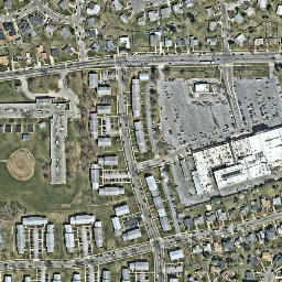 Satellite imagery of CURTIS WRIGHT AIRPORT — NGS JV1192 — Towson, US, US