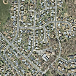 Satellite imagery of GIS 12 — NGS AC7695 — Towson, US, US