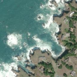 Satellite imagery of Caspar Point, US