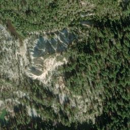 Satellite imagery of Malakoff Diggings, US