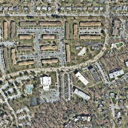 Satellite imagery of CURTIS WRIGHT AIRPORT — NGS JV1192 — Towson, US, US