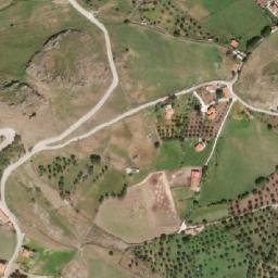 Satellite imagery of Molivos Castle, GR