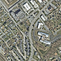 Satellite imagery of V 13 — NGS JV0789 — Towson, US, US