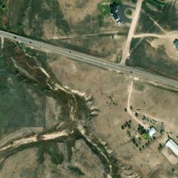 Satellite imagery of E 53 — NGS KK0309 — Elbert County, US, US