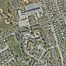 Satellite imagery of V 13 — NGS JV0789 — Towson, US, US