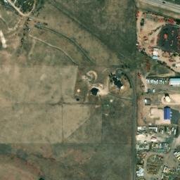 Satellite imagery of E 53 — NGS KK0309 — Elbert County, US, US