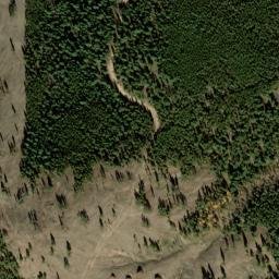 Satellite imagery of Lone and Lonesome Lodes Pegmatite Mine, US