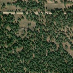 Satellite imagery of W 53 — NGS KK0242 — Elbert County, US, US