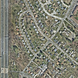 Satellite imagery of X 31 — NGS JV1225 — Baltimore County, US, US