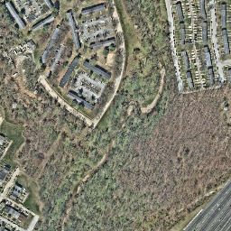 Satellite imagery of A 110 MDSRC — NGS JV1117 — Baltimore, US, US