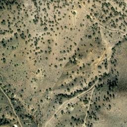 Satellite imagery of Keyes Mine, US