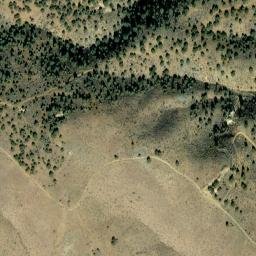 Satellite imagery of Keyes Mine, US