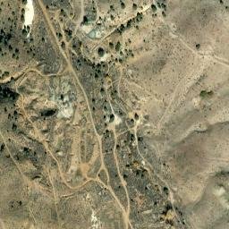 Satellite imagery of Keyes Mine, US