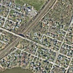 Satellite imagery of Powells Point, US