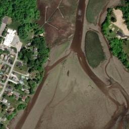 Satellite imagery of Powells Point, US