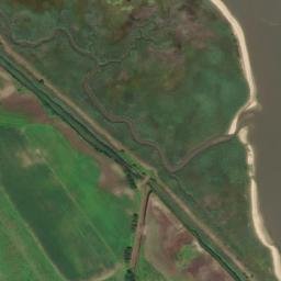 Satellite imagery of Bombay Hook Point, US