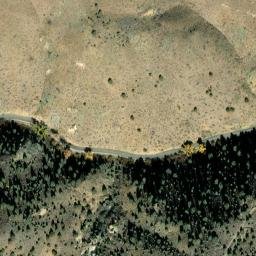 Satellite imagery of Keyes Mine, US
