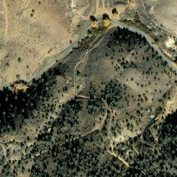 Satellite imagery of Keyes Mine, US