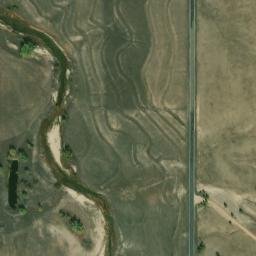 Satellite imagery of E 375 — NGS KK0230 — Elbert County, US, US