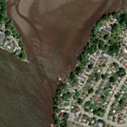 Satellite imagery of Powells Point, US