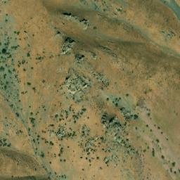 Satellite imagery of Qaranlıq Dağı, AZ