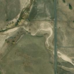 Satellite imagery of V 53 — NGS KK0229 — Elbert County, US, US