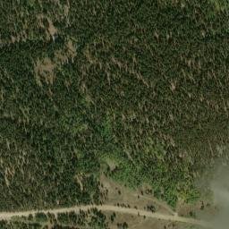 Satellite imagery of American Flag Mine, US