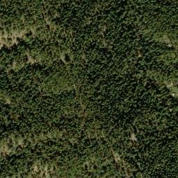 Satellite imagery of Cramer Number Two Pegmatite Mine, US