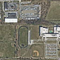 Satellite imagery of F 110 — NGS JV1310 — Baltimore, US, US
