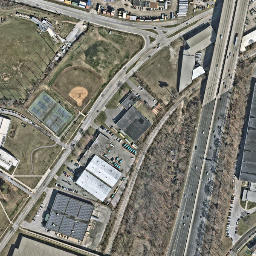 Satellite imagery of F 110 — NGS JV1310 — Baltimore, US, US